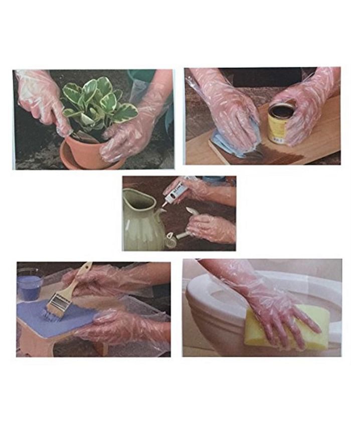 Clean Ones 1000Count Disposable FoodSafe Poly Gloves 2 Boxes Macy's