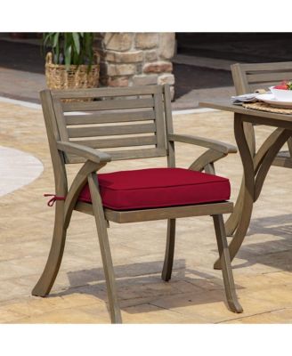 ProFoam Rounded Back Outdoor Patio Cushion Red