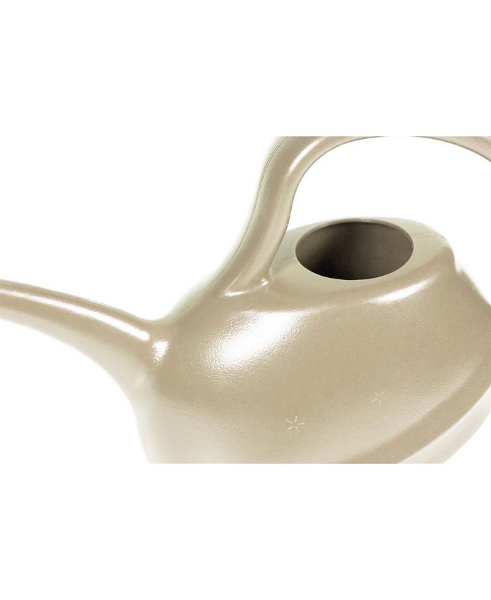Bloem Lightweight Plastic Watering Can with Long Spout, Tan, 0.5 Gal