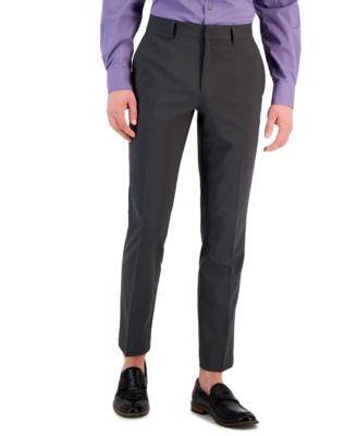 Perry Ellis Portfolio - Men's Slim-Fit Flat Front Pants