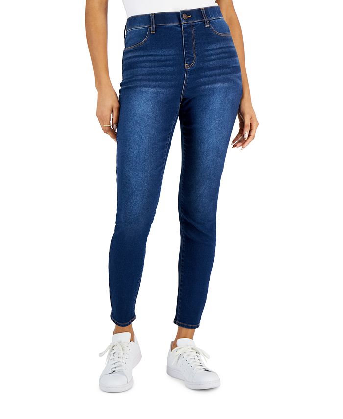 Vanilla Star Juniors' High-Rise Stretch Pull-On Jeggings - Macy's