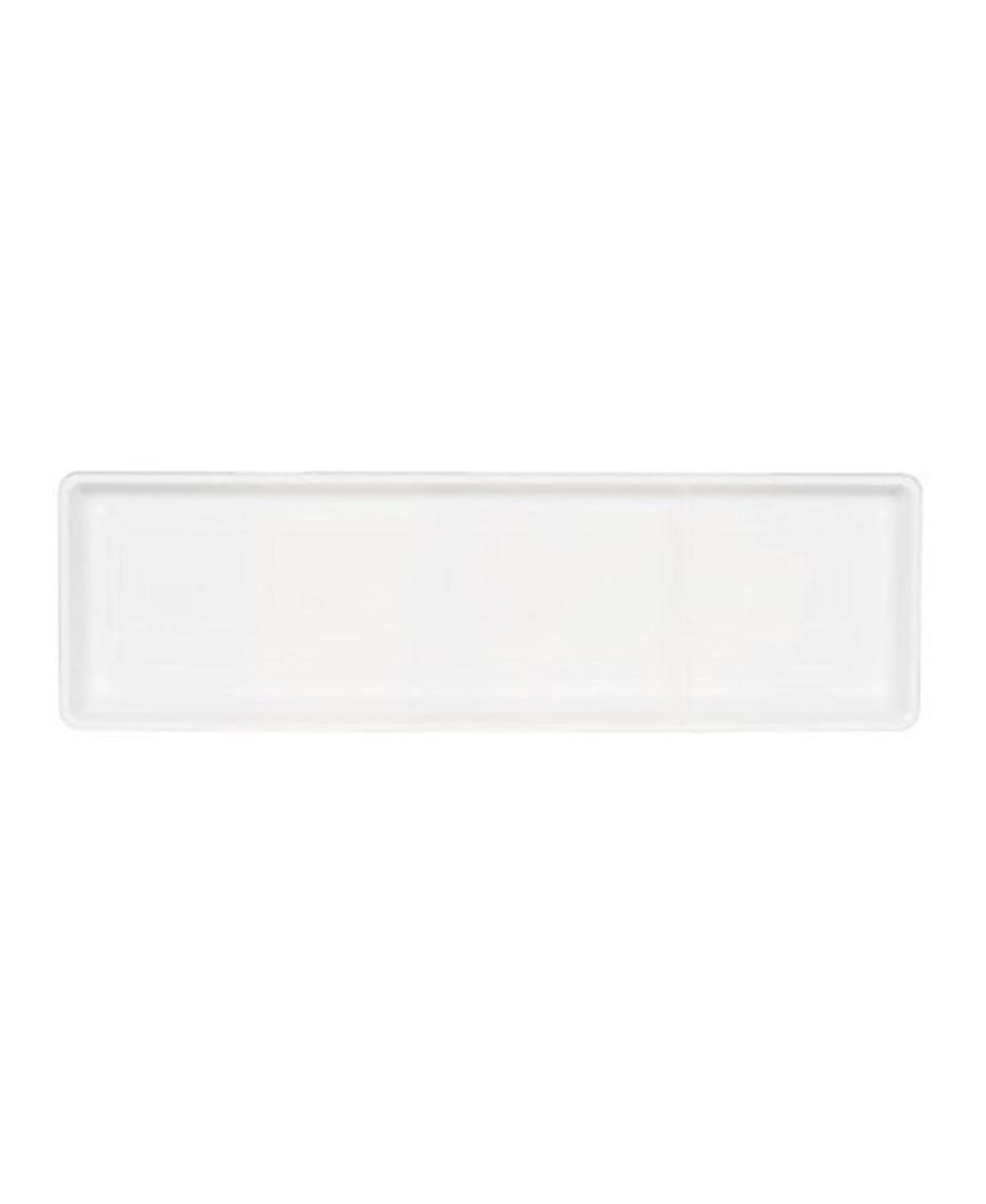 Countryside Flower Box Tray, White, 24-Inch - White