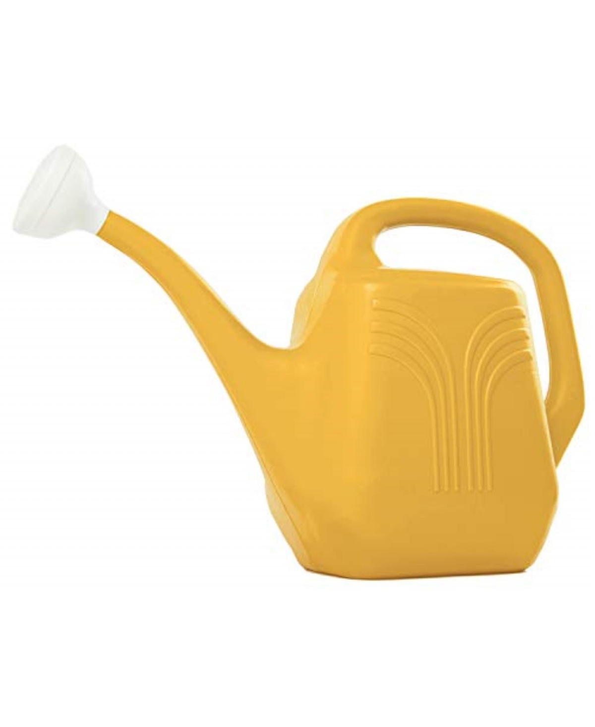 Deluxe Plastic Watering Can, Earthy Yellow, 2.5 Gallons - Yellow