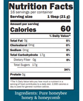 Acacia Raw Honeycomb Jar
