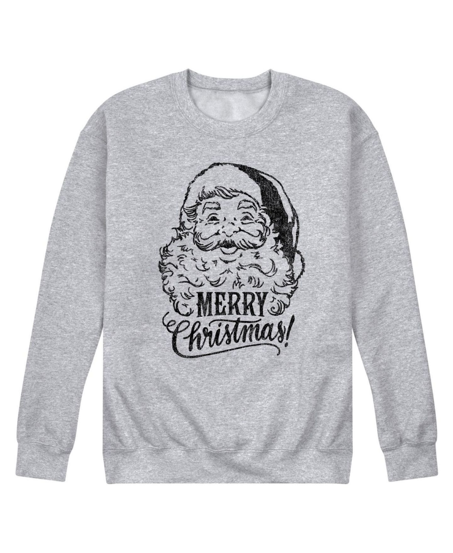 Мужская футболка AIRWAVES Merry Christmas Fleece, цвет: Серый — фото 1