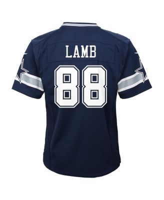 Boys and Girls Infant CeeDee Lamb Navy Dallas Cowboys Game Jersey