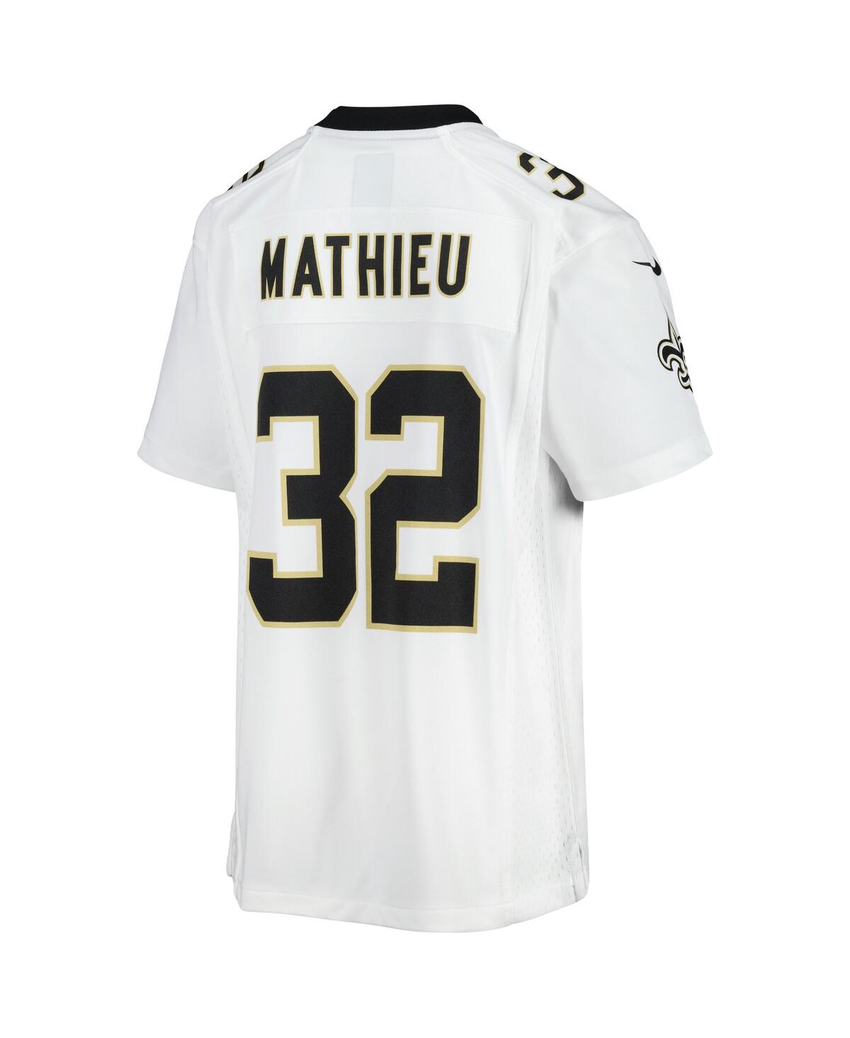 Nike Big Boys and Girls Tyrann Mathieu New Orleans Saints Team Game Jersey -Black