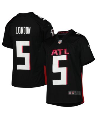 Big Boys Drake London Black Atlanta Falcons Game Jersey