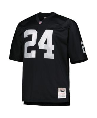 Men's Charles Woodson Black Las Vegas Raiders Big and Tall 1998 Retired Player Replica Jersey
