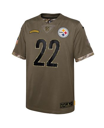 Nike Big Boys Najee Harris Olive Pittsburgh Steelers 2022 Salute To Service  Player Limited Jersey - Macy's