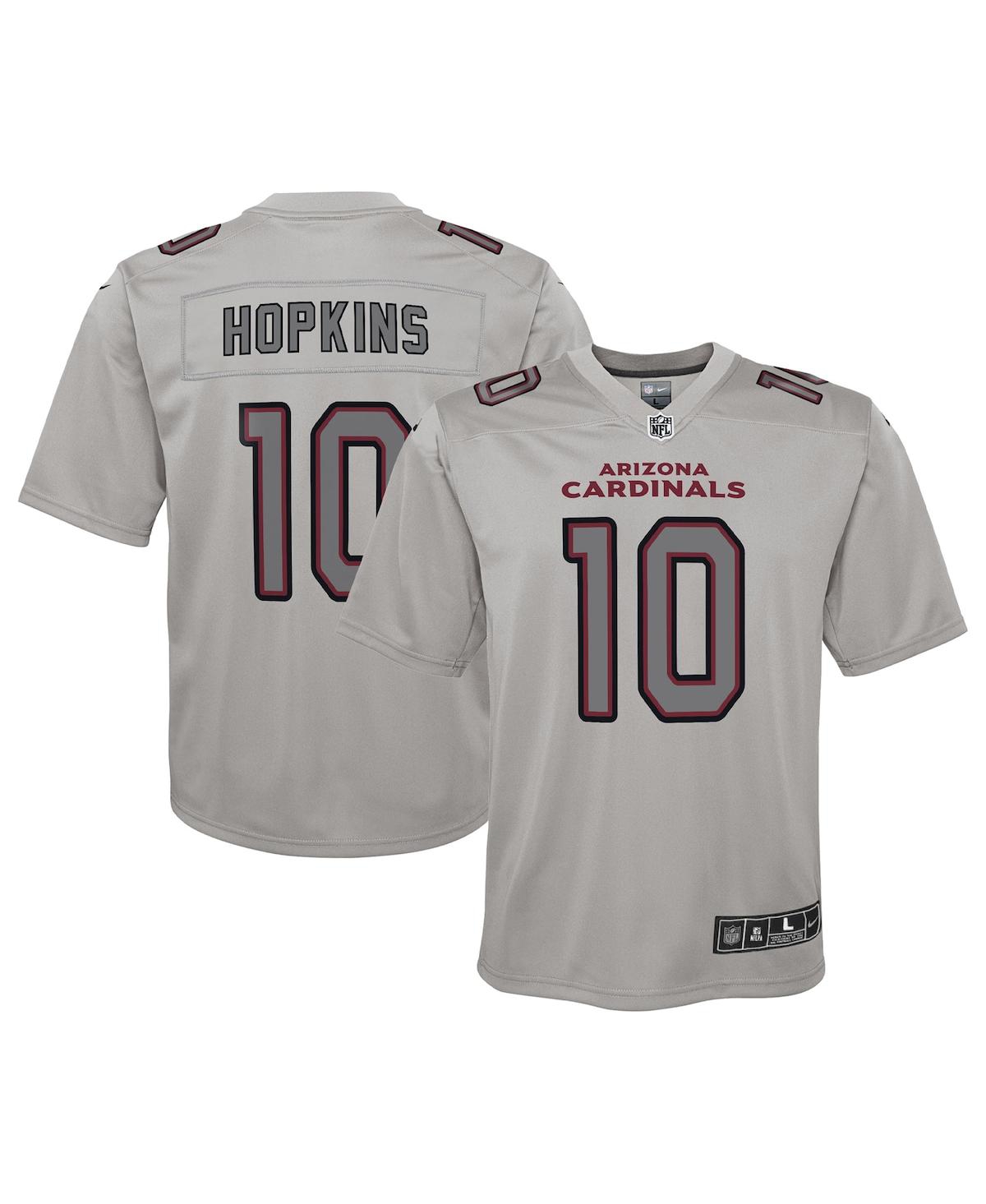 Youth Boys Nike DeAndre Hopkins Gray Arizona Cardinals Atmosphere Game Jersey