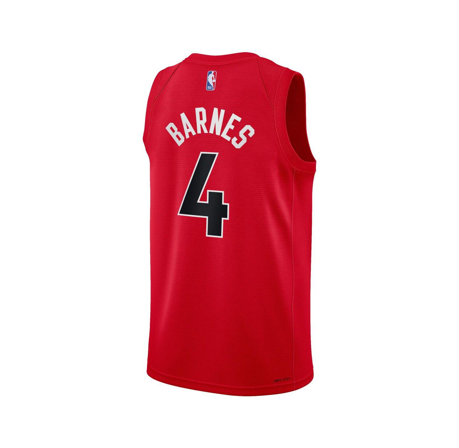 Big Boys Scottie Barnes Red Toronto Raptors 2021/22 Swingman Jersey - Icon Edition
