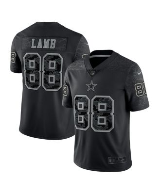 Men s Nike CeeDee Lamb Black Dallas Cowboys RFLCTV Limited Jersey Macy s