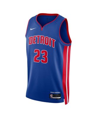 Men's and Women's Jaden Ivey Blue Detroit Pistons 2022 NBA Draft First Round Pick Swingman Jersey - Icon Edition