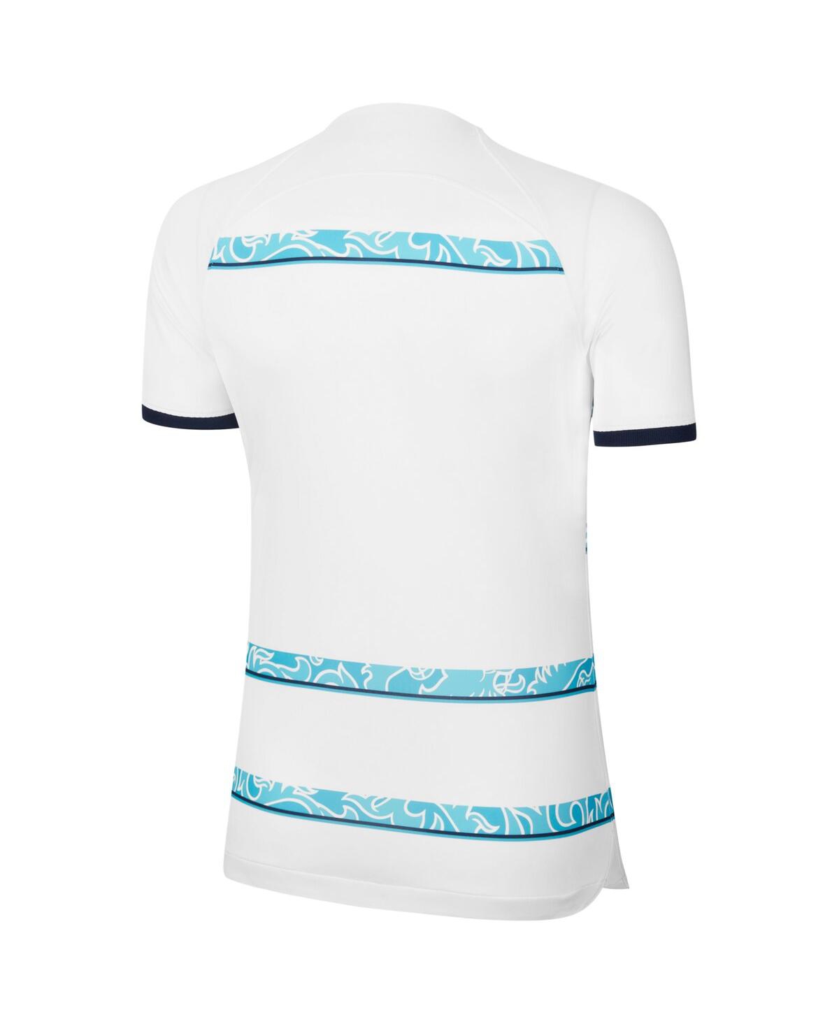Women's NikeChelsea 2022/23 Away Breathe Stadium Blank Replica Jersey - White