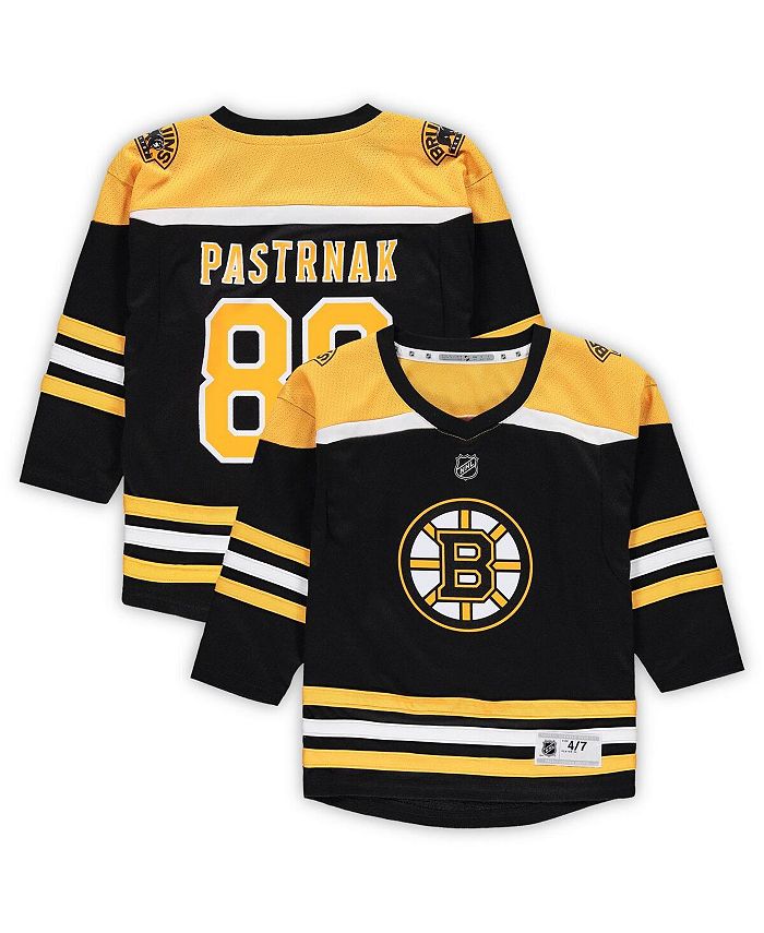 David Pastrnak Signed Boston Bruins Black Adidas Authentic Jersey