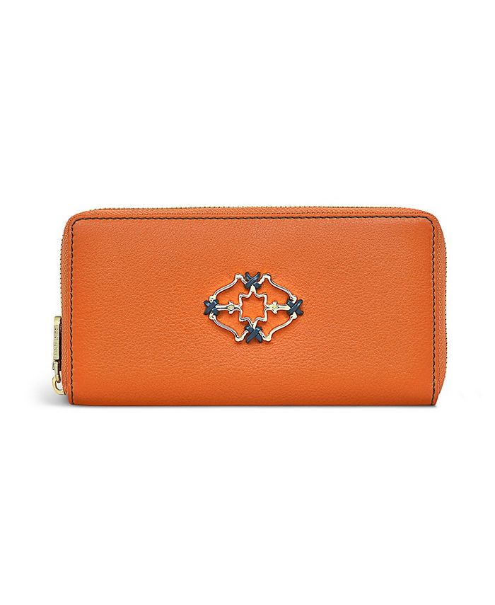Radley London Women's Heirloom Craft Stitch Zip Around Wallet Macy's