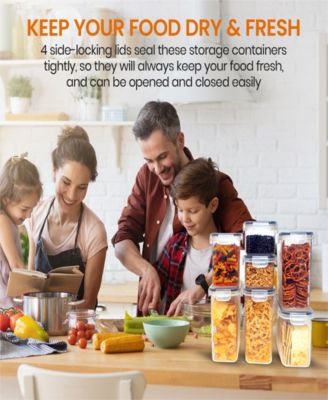 Air Tight Food Storage Container, 14 Pack