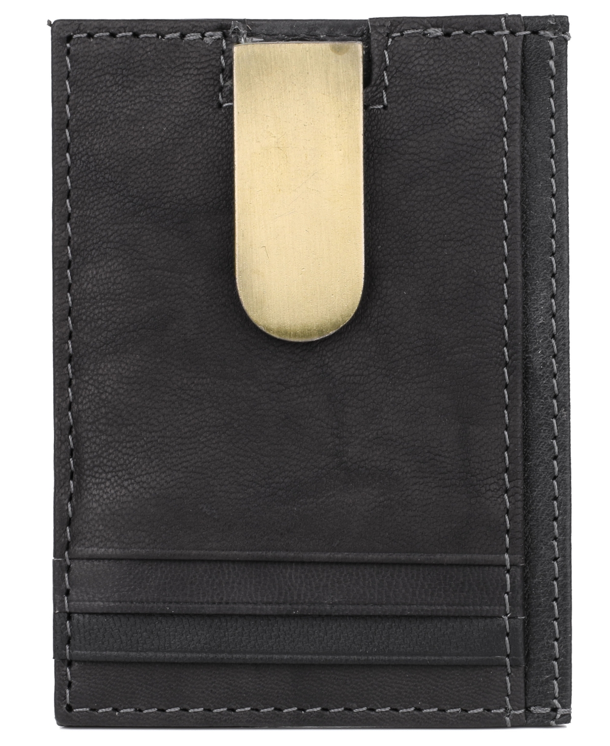 Julia Buxton J. Buxton Mini Hunt Front Pocket Wallet In Black