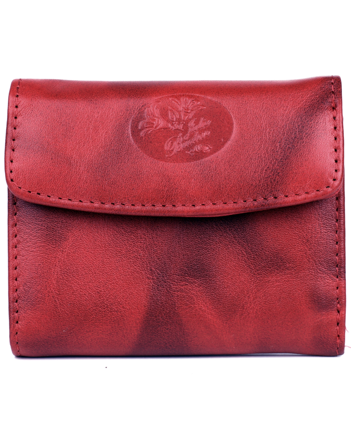 Julia Buxton Women's Heiress Pick-me-up Mini-trifold Wallet In Red