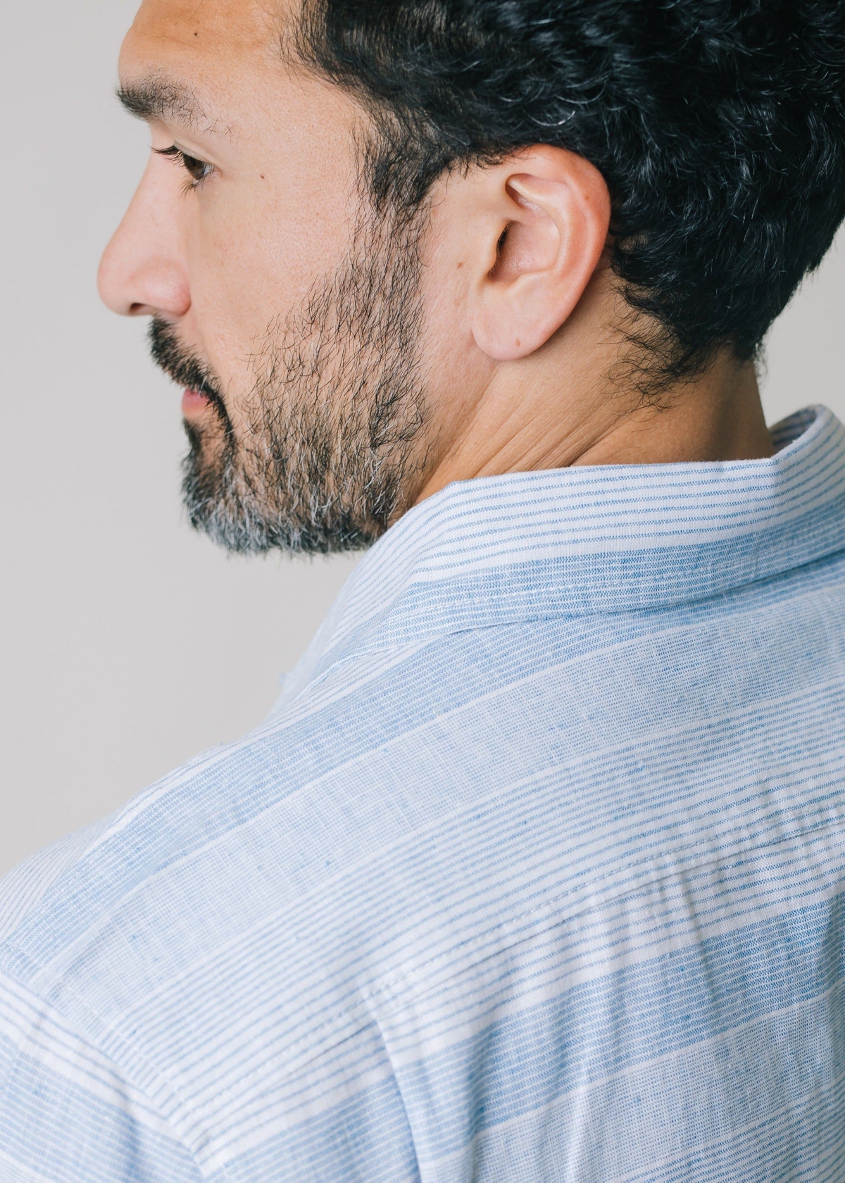 Hope & Henry Mens' Linen Short Sleeve Button Down Shirt