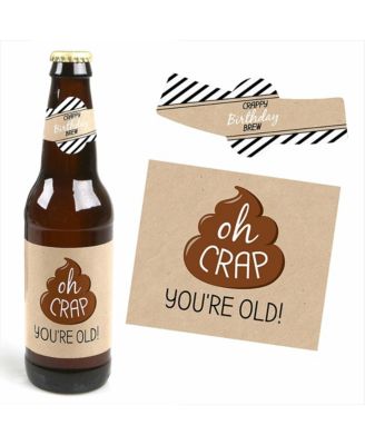 thumbnail image 2 of Oh Crap, You're Old Party Decorations - 40-Piece Poop Birthday Hanging Swirls Set 2 of 12