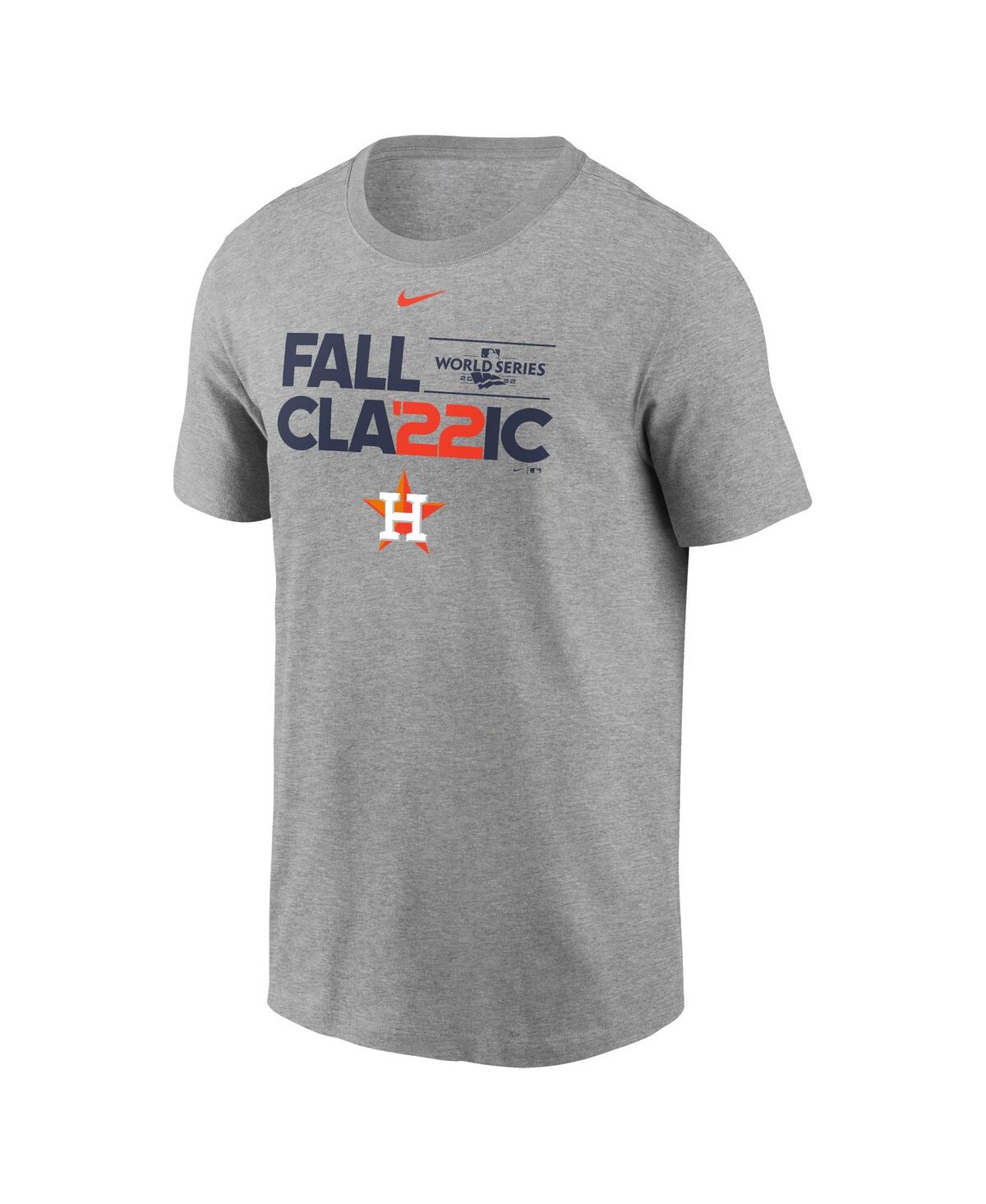 Men's NikeHouston Astros 2022 World Series Icon T-Shirt - Heather Gray