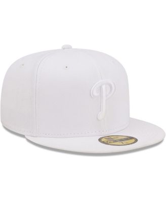 New Era Men's Philadelphia Phillies White on White 59FIFTY Fitted Hat