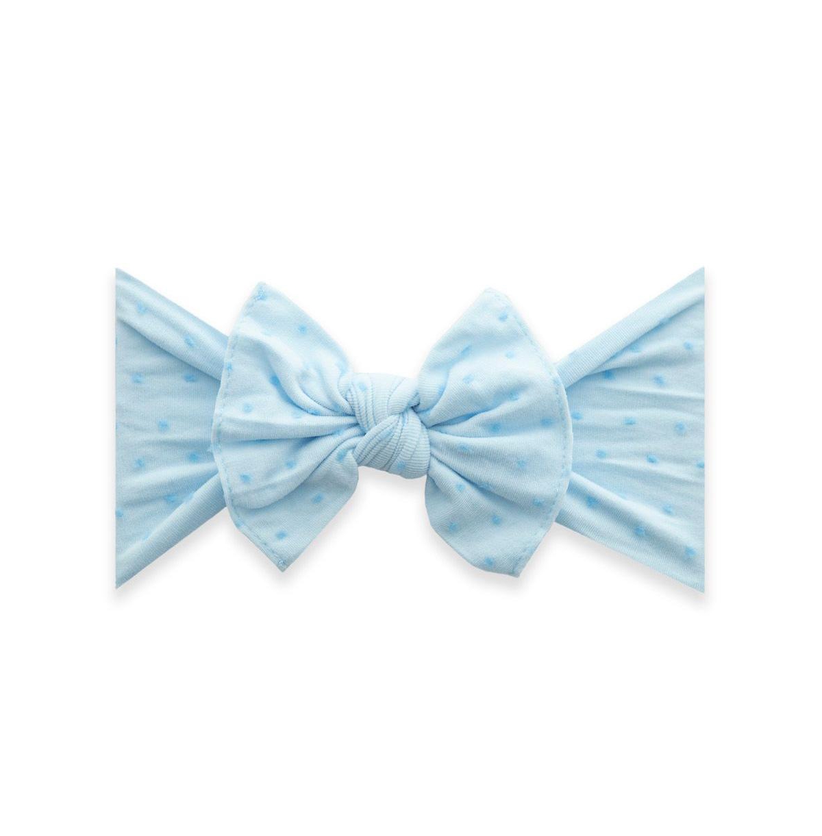 BABY BLING INFANT-TODDLER PATTERNED DOT KNOT HEADBAND FOR GIRLS