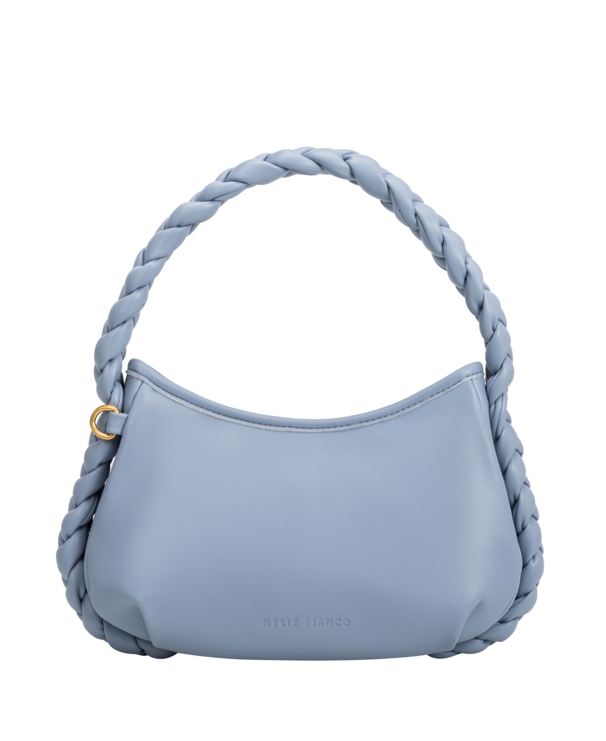 Melie Bianco Jennie Small Faux Leather Crossbody Bag In Blue