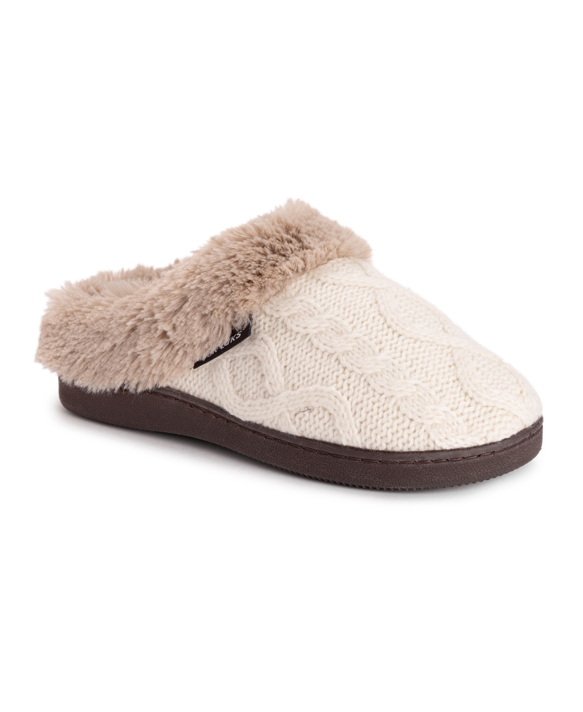 Muk Luks Women's Suzanne Clog Slippers In Ivory