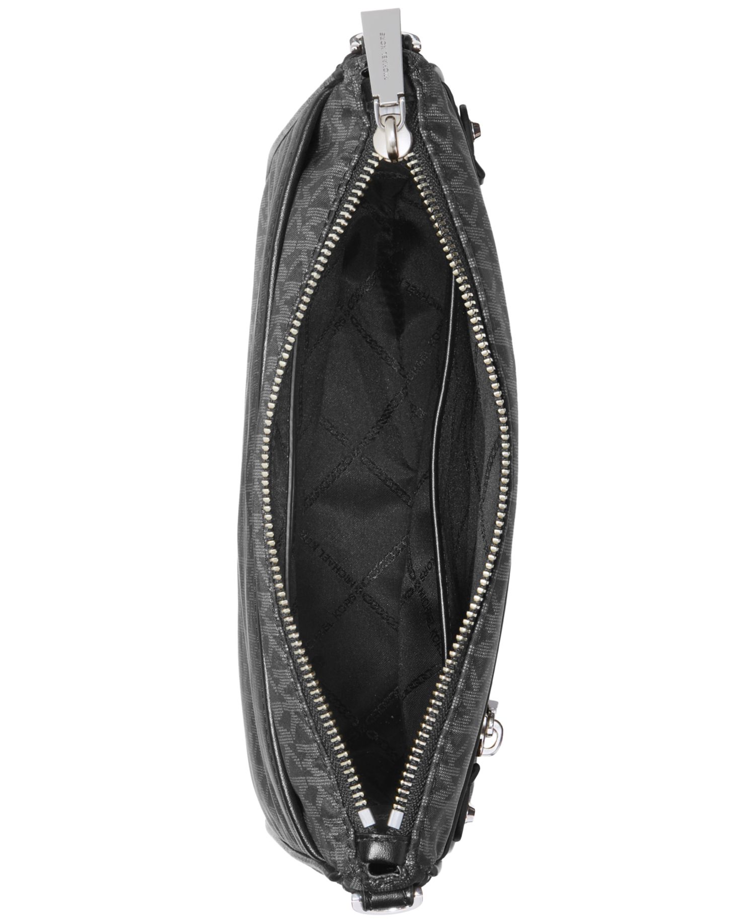 Michael Kors Logo Jet Set Charm Large North South Nylon Crossbody