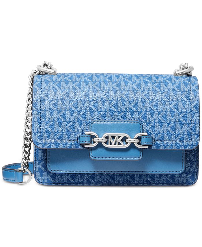 Michael Kors Signature Heather Extra Small Crossbody & Reviews - Handbags &  Accessories - Macy's