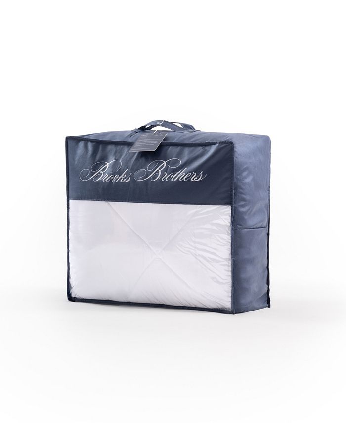 Brooks Brothers Climate 100% Microgel Comforter, King - Macy's