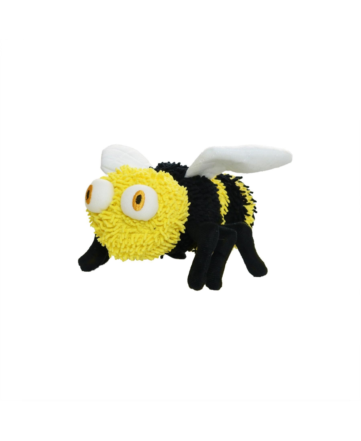 Microfiber Ball Med Bee, Dog Toy - Yellow