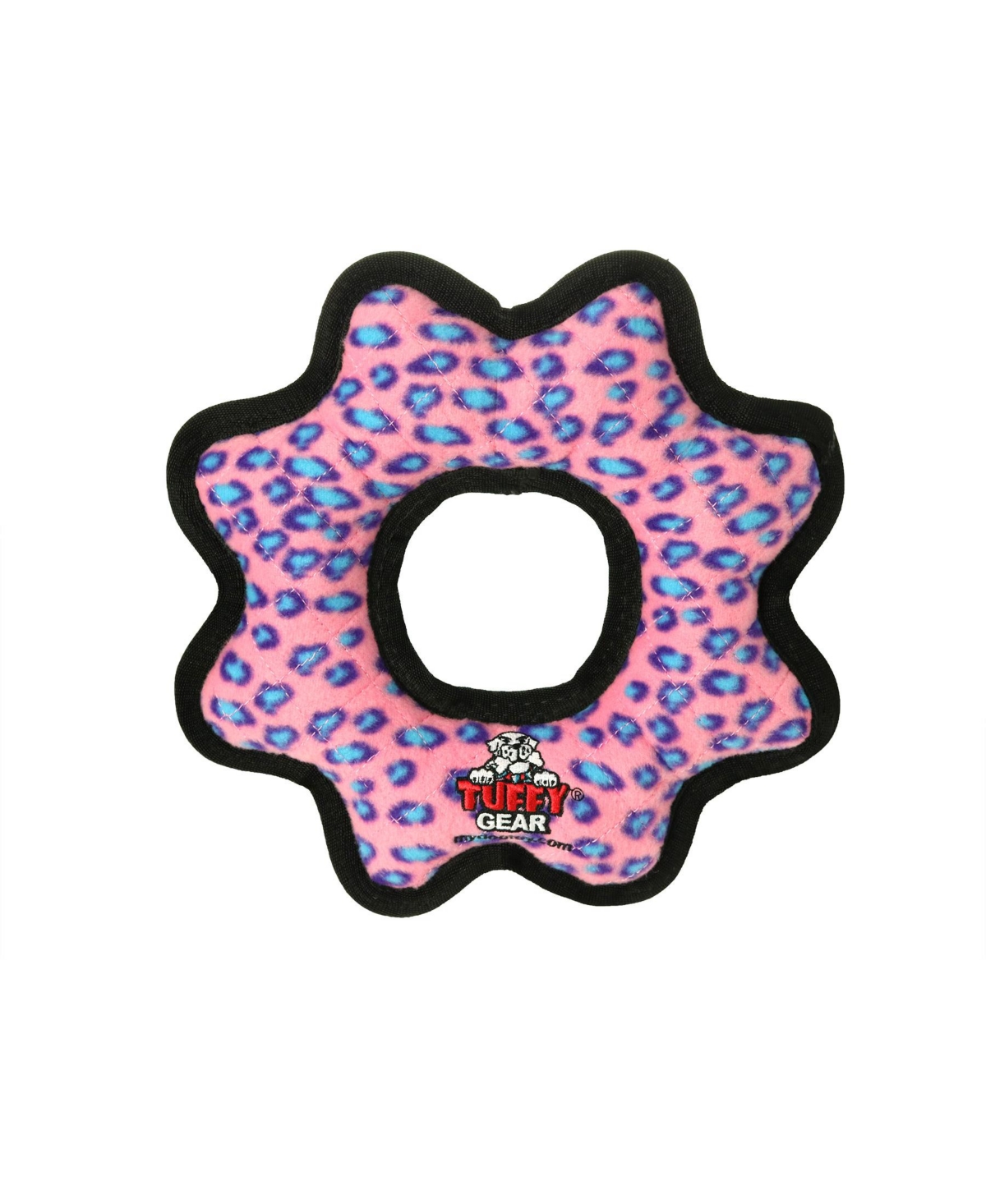 Ultimate Gear Ring Pink Leopard, Dog Toy - Pink