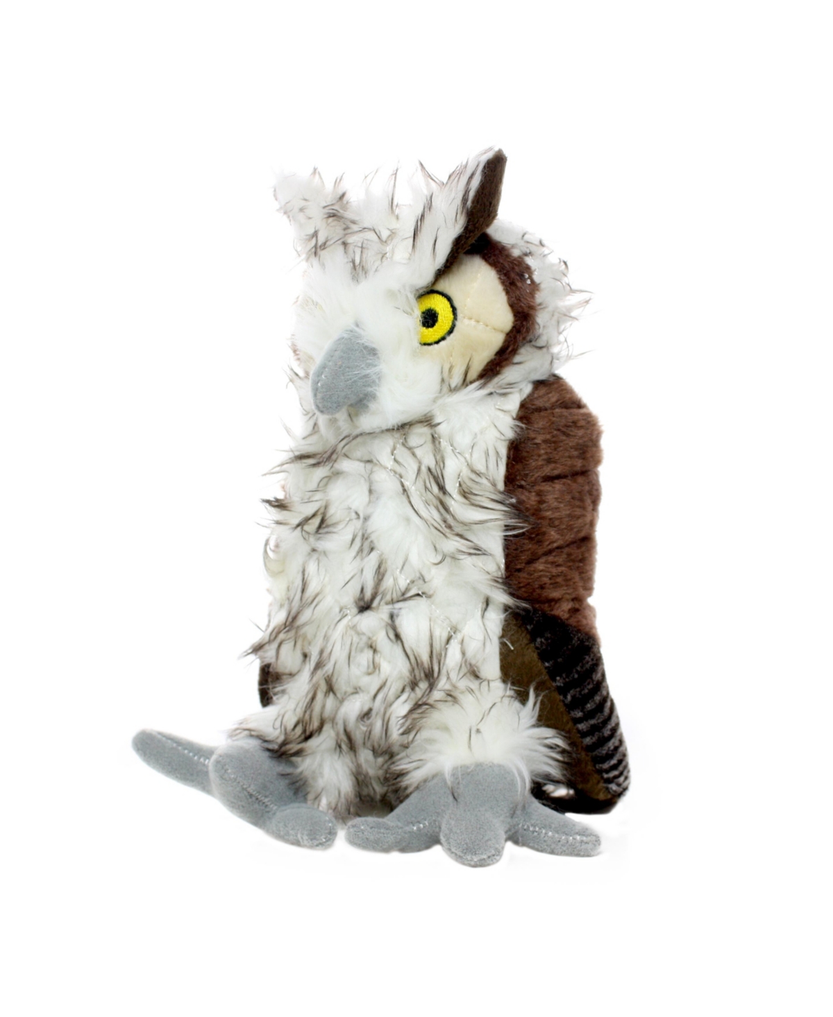Nature Owl, Dog Toy - Brown