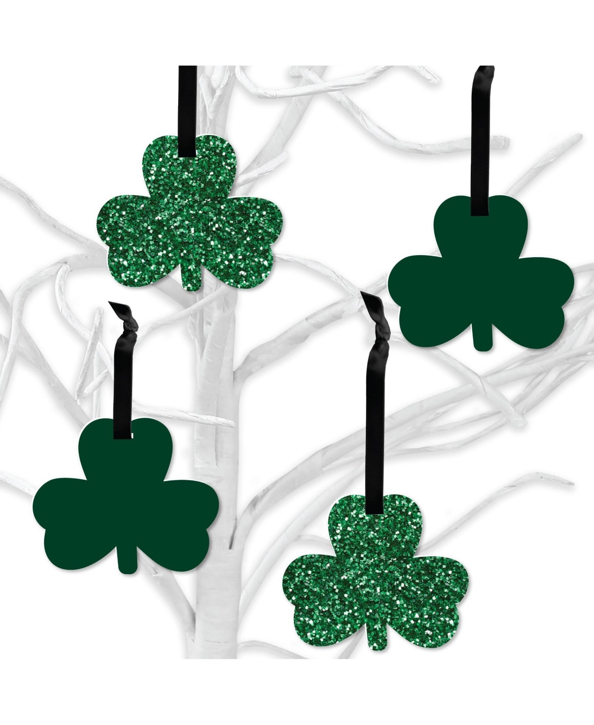 St. Patricks Day - Saint Pattys Day Decorations - Tree Ornaments - Set of 12