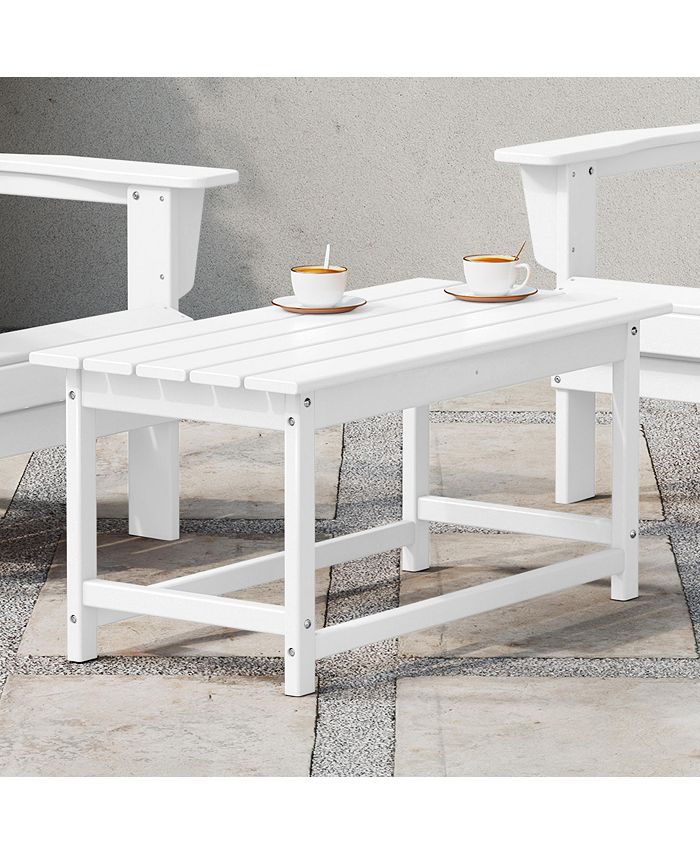 WestinTrends Outdoor Patio Classic Adirondack Coffee Table Macy's