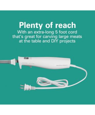 Electric Knife Set with Fork and Case - 74251