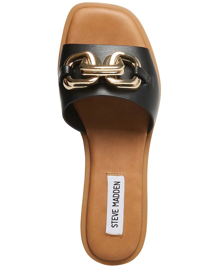 Steve Madden Women's Gene Embellished Slide Sandals & Reviews - Sandals ...
