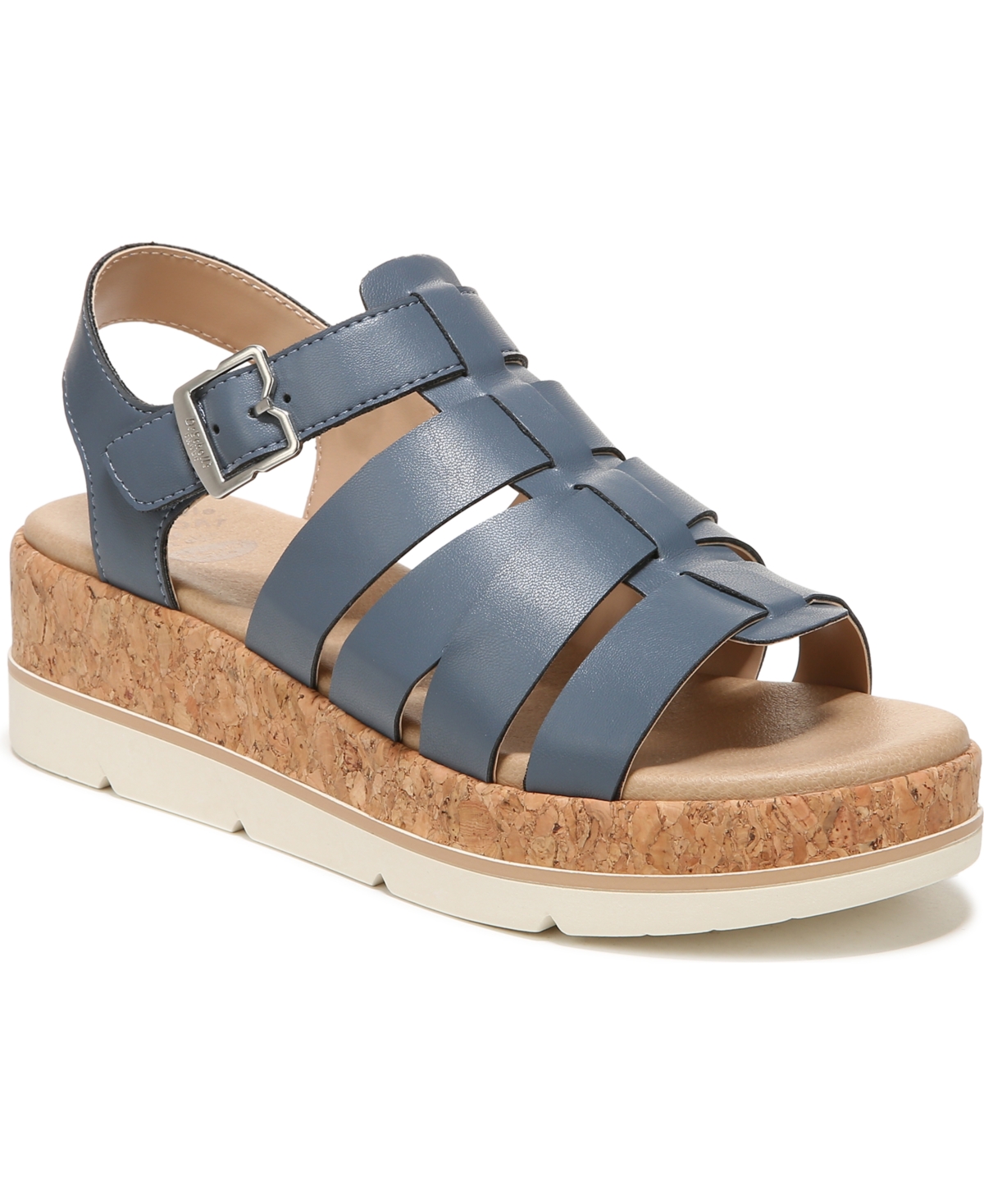 Women's Only You Fisherman Sandals - Oxide Blue Faux Leather