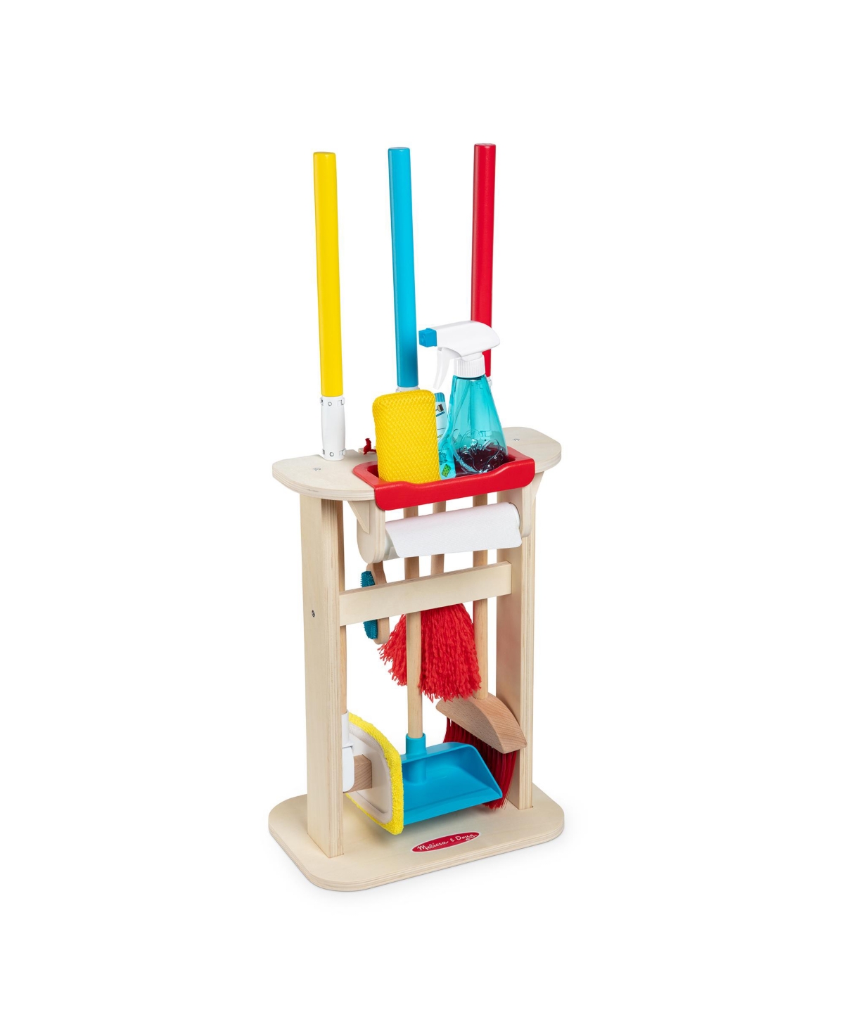 MELISSA & DOUG DELUXE SPARKLE SHINE CLEANING PLAY SET 