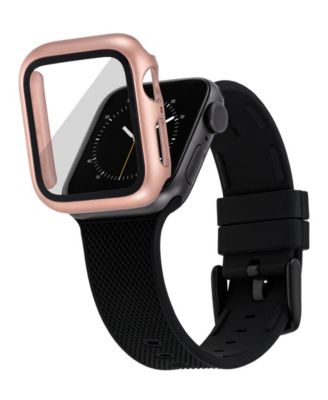 Rose Gold-Tone Protective Glass with Integrated Protective Case designed for 41mm Apple Watch&reg;