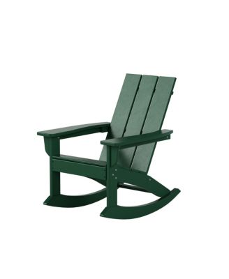 Modern Adirondack Outdoor Rocking Chair