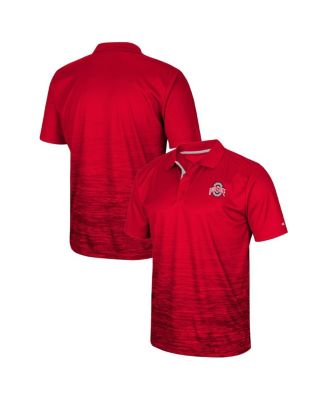 Men's Scarlet Ohio State Buckeyes Marshall Polo Shirt