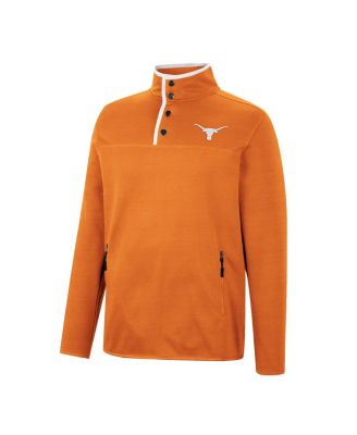 Men's Texas Orange Texas Longhorns Rebound Quarter-Snap Jacket