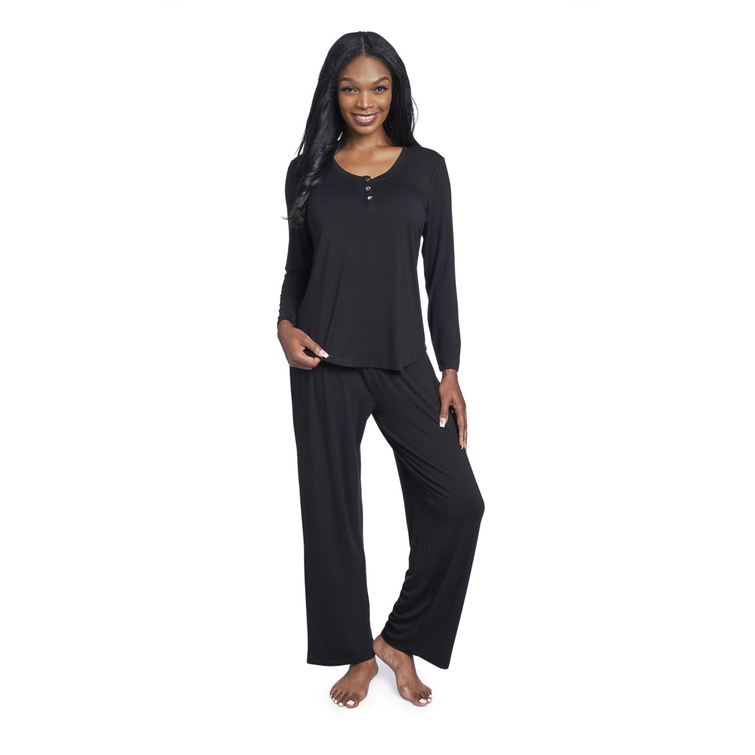 Maternity Laina Top & Pants /Nursing Pajama Set