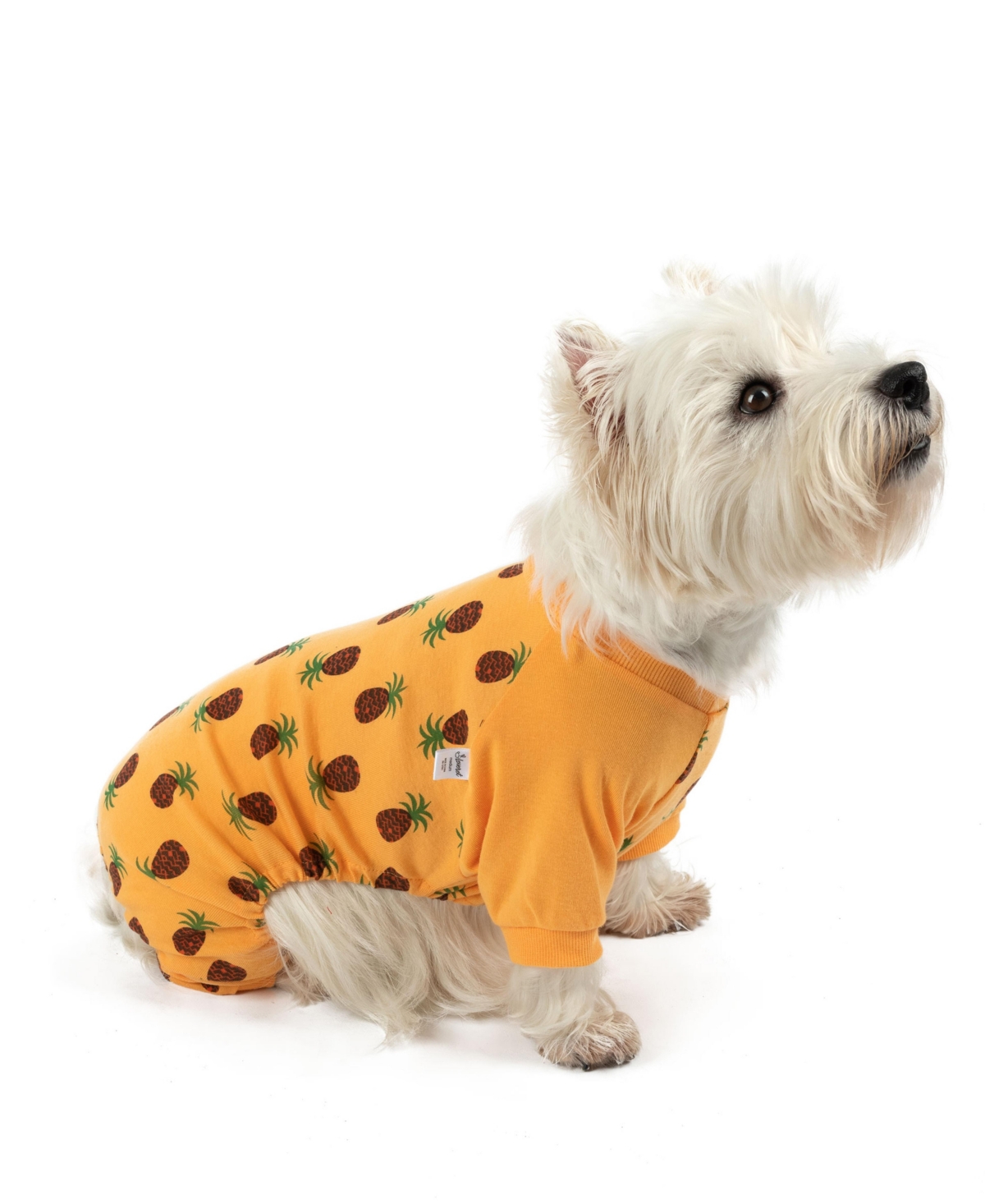 Leveret Dog Cotton Pajama Pineapple