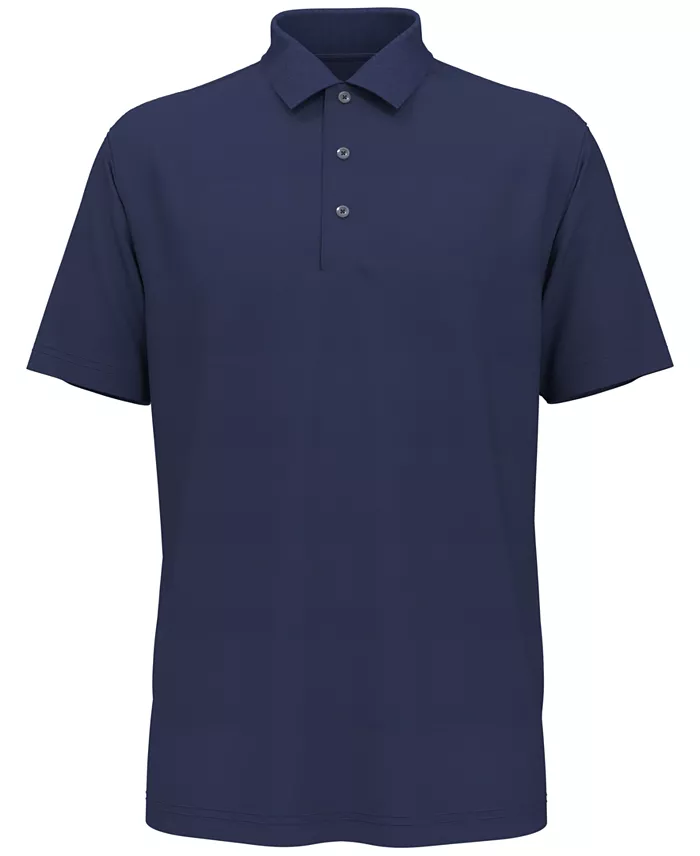 Men's Big & Tall AirFlux™ Solid Mesh Golf Polo - thumbnail 4